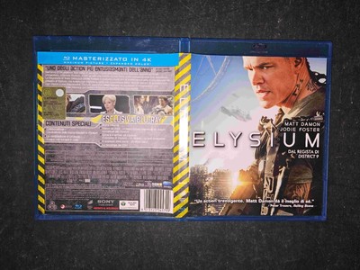 blu-ray ELYSIUM, J.Foster, M.Damon