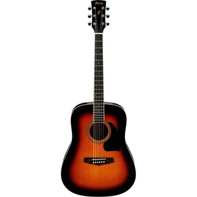 Ibanez Performance Series PF15 Acoustic Guitar, Rosewood Fretboard, Vintage Sunb