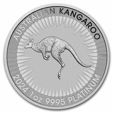 2024 Australia 1 oz Platinum Kangaroo BU 2655.94 per troy oz
