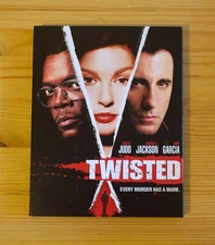 Twisted Blu-ray Kino Lorber Ashley Judd Samuel L. Jackson w/Slipcover