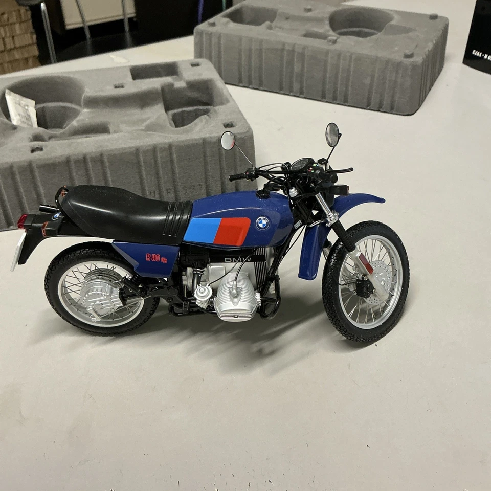 BMW R 80 G/S 1980 - SCHUCO 1:10 | NUOVO | Modellino Collezione Moto PERFETTA - Immagine 4 di 4