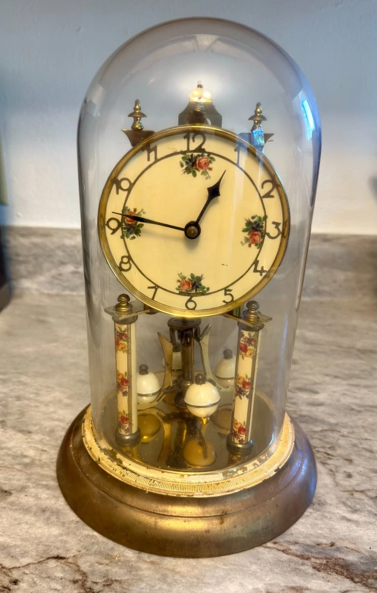 Vintage Anniversary Clock Indiana Collectible Shelf, Mantel Clocks