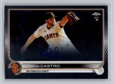 Kervin Castro ⚾2022 Topps Chrome - Rookie Autographs  #RA-KC (AU, RC)