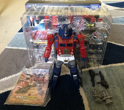 TAKARA TOMY MPG-09 Super Ginrai Transformers Top Mint JAPAN