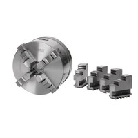 Optimum Optimum Vierbacken-Drehfutter Guss Camlock, Zentrisch Spannend Ø 200 Mm