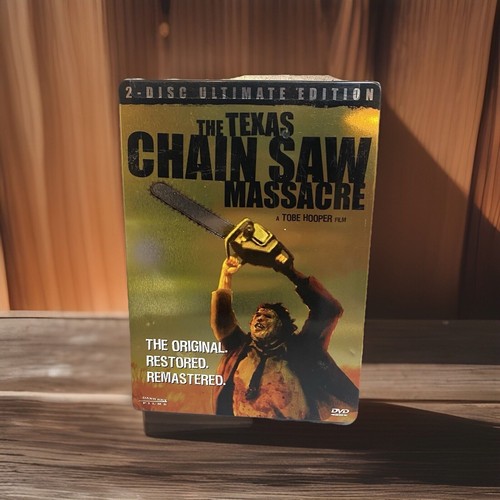 The Texas Chainsaw Massacre 1974 Steelbook Special Edition 2 Disc DVD Region 1