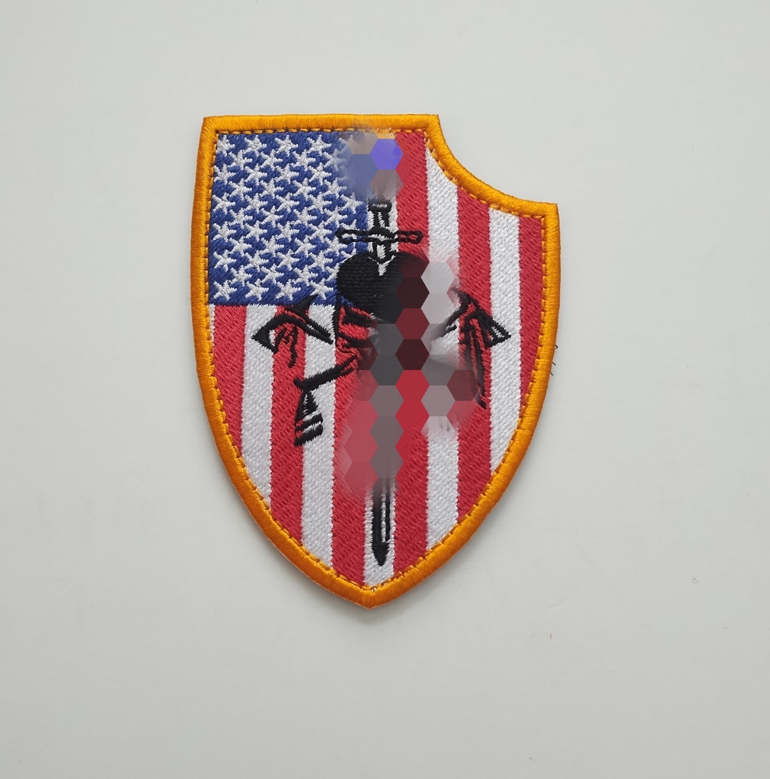NSWDG DevGru Silver SQN Emblem - Medium Special  Flag Patch