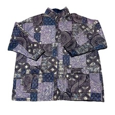 VTG Womens Reversible Windbreaker Jacket Coat...