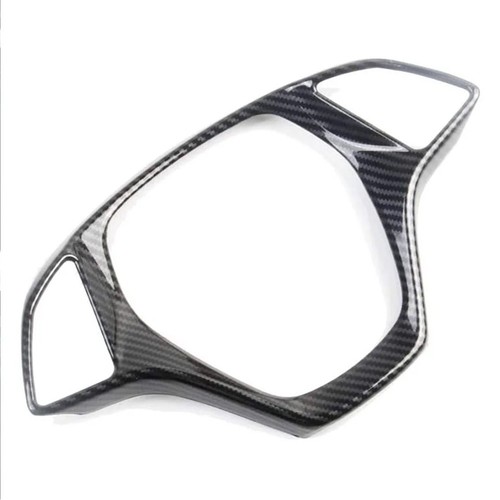 Car Customization Carbon Fiber Steering Wheel Trim Car Interior Trim Cover - Picture 8 of 9