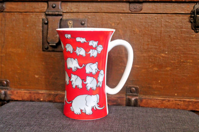 Könitz Jumbo Tasse Becher Kaffeetasse Henkelbecher Elefanten 500 ml