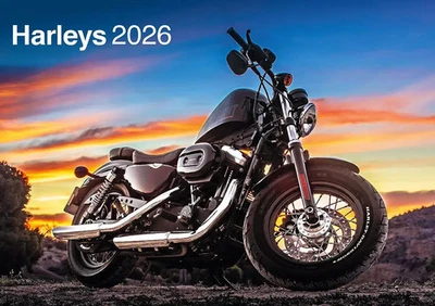 ML PUBLISHING LLC Harleys 2026 - Der Harley Davidson Kalender | Kalender | 14 S. | Deutsch | 2026