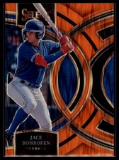 2024 Panini Select #2 Jace Bohrofen Orange Flash Prizms