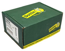 Dottie MBS14212 1/4 X 2-1/2 Hex Head Fully Threaded Stainless Tap Bolts 100pcs