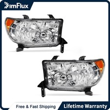 Dimflux Headlights For 2007-2013 Toyota Tundra 2008-2017 Toyota Sequoia Dimflux Headlights For 2007-2013 Toyota Tundra 2008-2017 Toyota Sequoia
