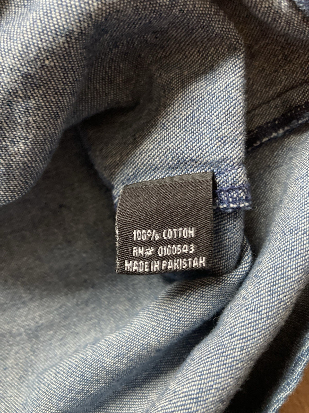 Evolution In Design Pearl Snap Down Distressed He… - image 3