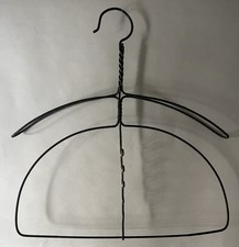 Antique 1900's Wire Clothes Double Hanger. Rare and Collectible
