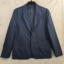 Proof Nomad Mens Blazer Jacket Blue Medium Business Casual Huckberry