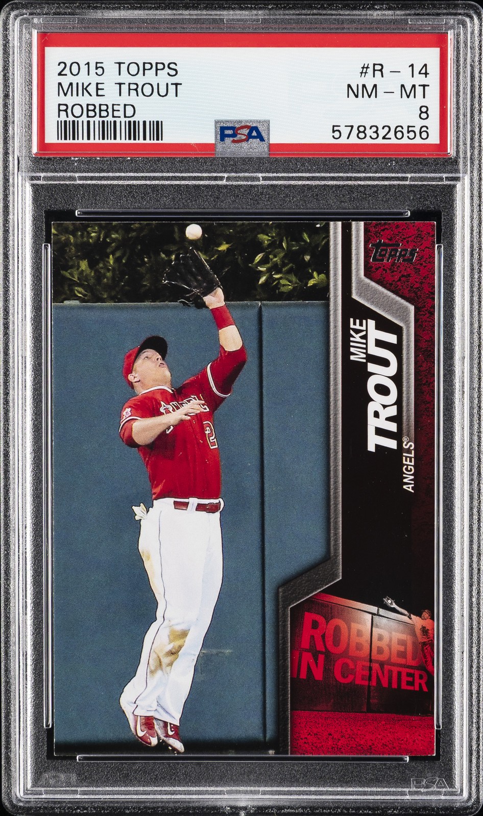 Topps Mike Trout front