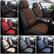 Full Set Leather Seat Covers For 2013-2026 Toyota Tacoma Front Rear Cushion Pads