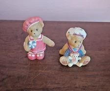 Cherished Teddies Paws For Patriotism 2004 Figurines
