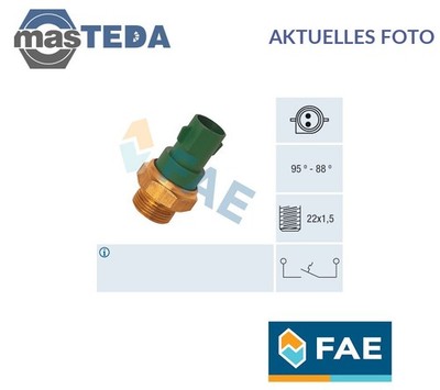 37240 TEMPERATURSCHALTER KÜHLERLÜFTER WATER PUMP FAE NEU OE QUALITÄT