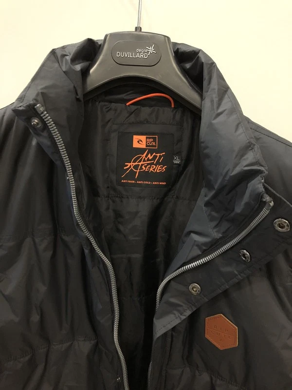 Rip Curl Herren Weste Steppweste, Winterweste Schwarz, XL - Bild 3 von 4