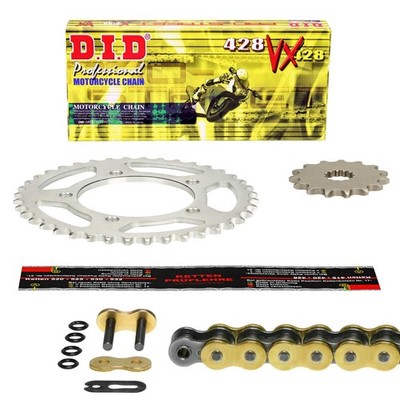 DID VX G&B Kettensatz Honda CM 125 C (JC05) 1986, X-Ring Clip