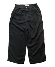 Reformation Black Pants Size 6 Wideleg