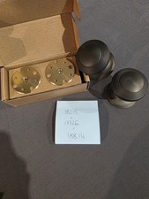 Corston Poplar Fixed Door Knob Bronze