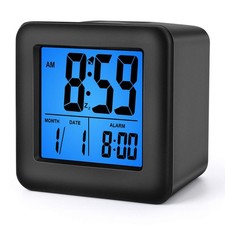Digital Alarm Clock Kids Alarm Clock with Snooze and Nightlight - Easy Settin...