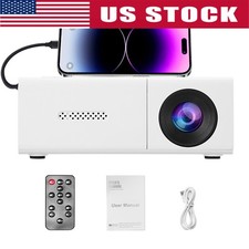 240P LED 4K HD Video Projector Smart Mobile Projection Tool for Home Theater