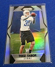Panini Prizm 2017 Teez Tabor Detroit Lions Rookies #286 Base Rookie Card. rookie card picture