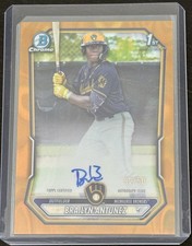 Brailyn Antunez Bowman Chrome 2025 Gold Lava Refractor /50 Auto