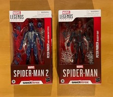 Marvel Legends Spider-Man 2 Peter Parker Anti-Venom & Velocity Suit 6  Figures