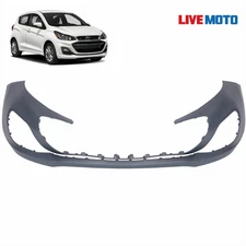 Front Bumper Cover Fascia For 2019-2022 Chevy Spark LS / LT Matte Black Primed