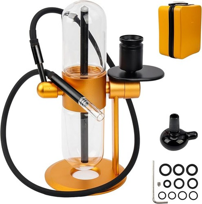 #ad #ad Gold Gravity Infuser 15” 360 Degree Water Rotation with a 14mm male joint $309.00