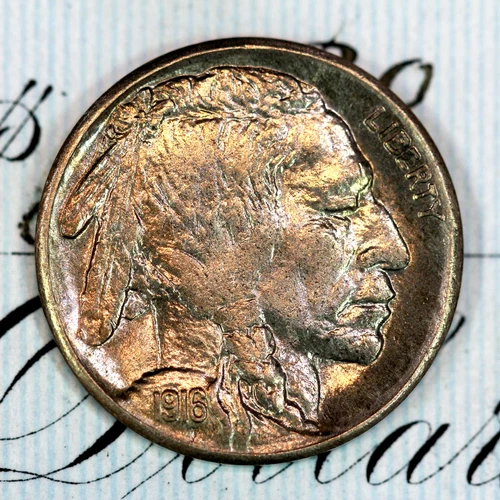 * 1916-S * SUPERB+ GEM BU MS BUFFALO NICKEL * FROM ORIGINAL COLLECTION