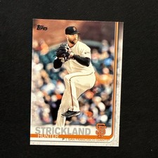 2019 Topps Series 1 Base #153 Hunter Strickland - San Francisco Giants
