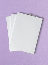 A5 Notepads - Three Pack - Quality 90gsm Plain Paper - Ideal Everyday Jotter Pa