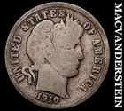 1910-S Barber Dime- Semi Key Better Date No Reserve #i2188