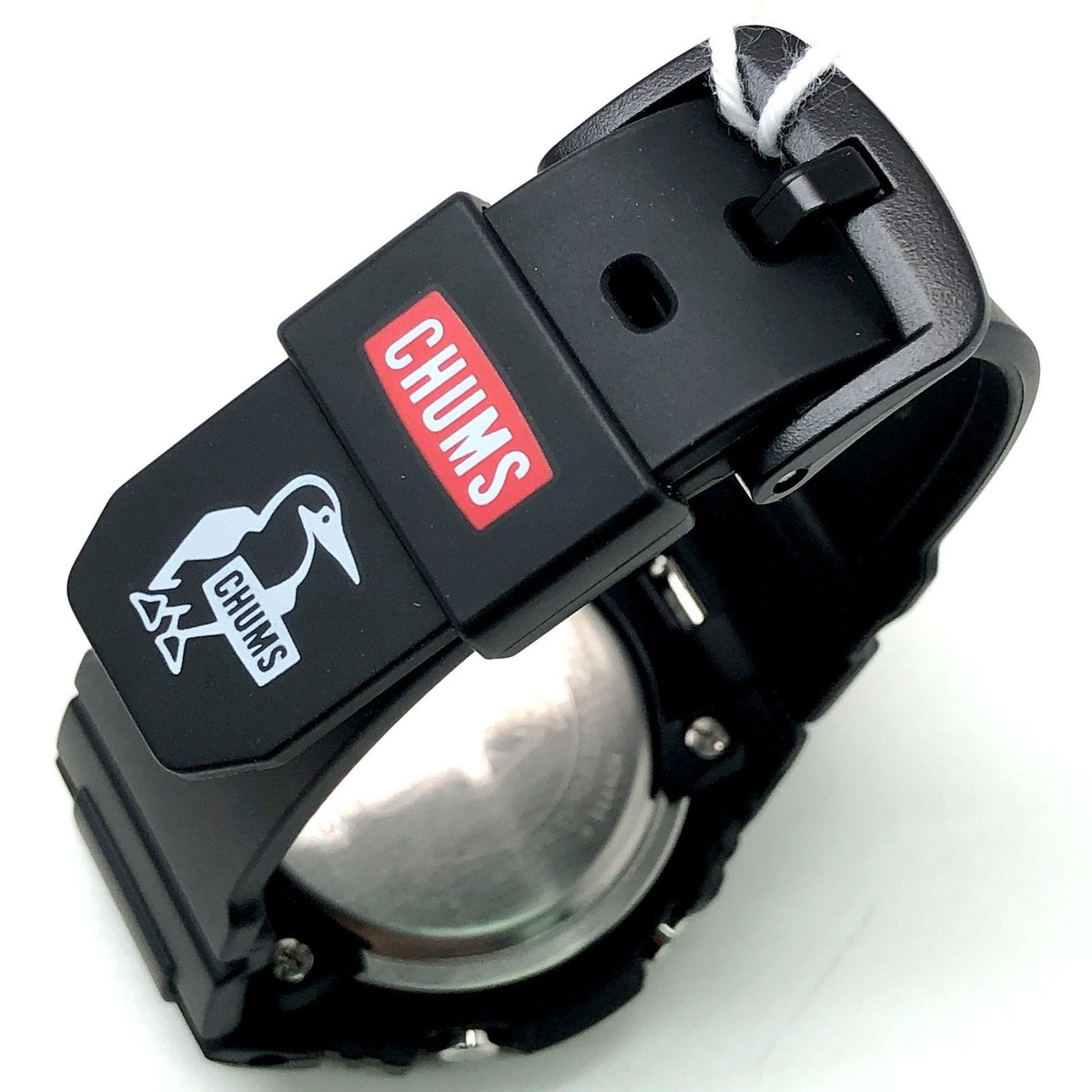 Baby-G BGA-260CH-1A CHUMS Collab Black Rainbow LED Used From Japan