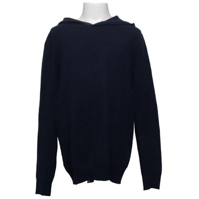 Soft Goat, Kapuzenpullover, Größe: 146/152, Blau, Kaschmir, Einfarbig #BjZ