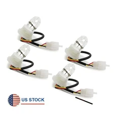 4x White HID Hide A Way Bulbs Flash Strobe Replacement Lamp Bulb Tube Light 12V