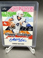 Connor Watkins 2025 Leaf Happy Holidays Auto Autograph #BA-CW1