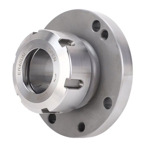 ER40 Collet Chuck 100mm Diameter Clamping Collet Holder For Lathe CNC . - Picture 16 of 22