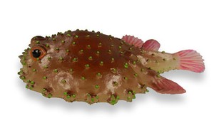 Aaa 13809bat Bat Fish Bottom Feeder Sealife Toy Model Replica