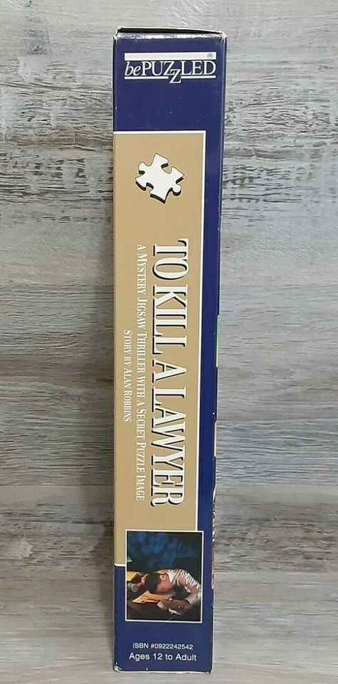 Be Puzzled 500-Piece Puzzle "To Kill A Lawyer" Mystery Jigsaw Puzzle - Изображение 3 из 4