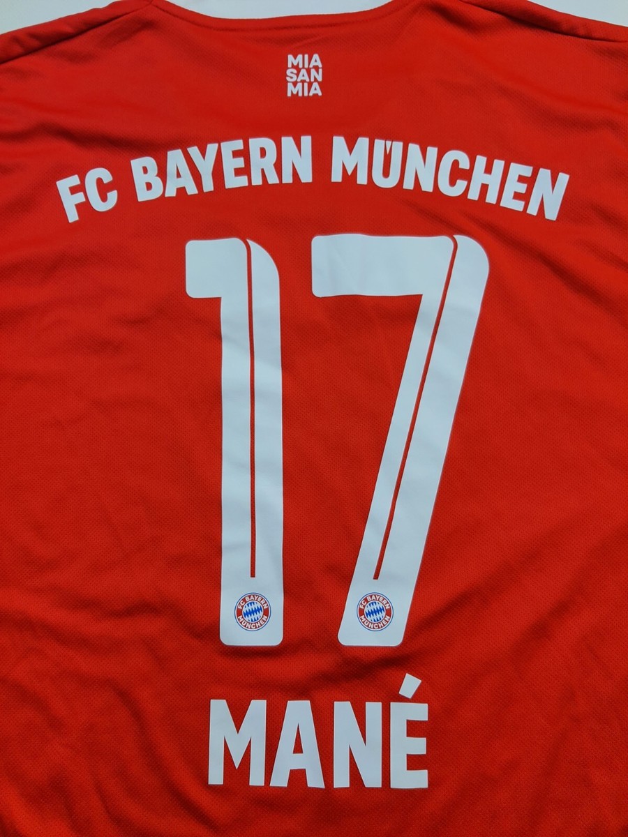 FC Bayern Munchen Mane 17 ユニフォーム New Official FC Bayern Munchen Home Jersey #17 Sadio Mane