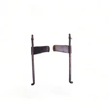 1953 Harley Panhead Knucklehead Fl El Hydra glide OEM *2756A Battery hold downs 