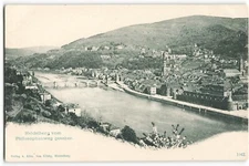 Postcard Heidelberg vom Philosophenweg gesehen Unposted VPC01.